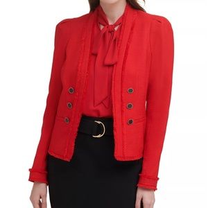 Calvin Klein Red Blazer
